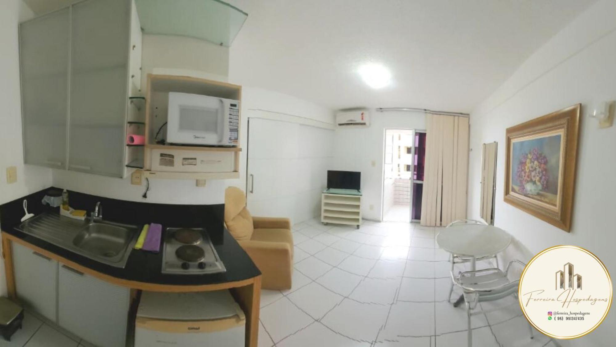 São Luís American Flat - Ponta D'Areia - Ferreira Hospedagens חדר תמונה